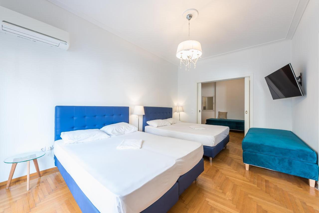 Victoria Plaza Palace Apartments アテネ エクステリア 写真