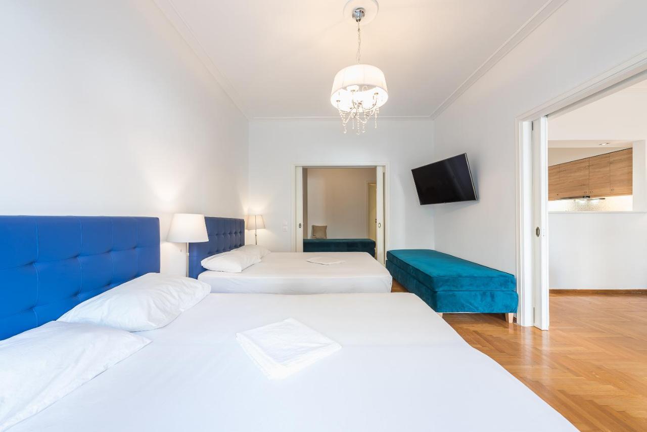Victoria Plaza Palace Apartments アテネ エクステリア 写真