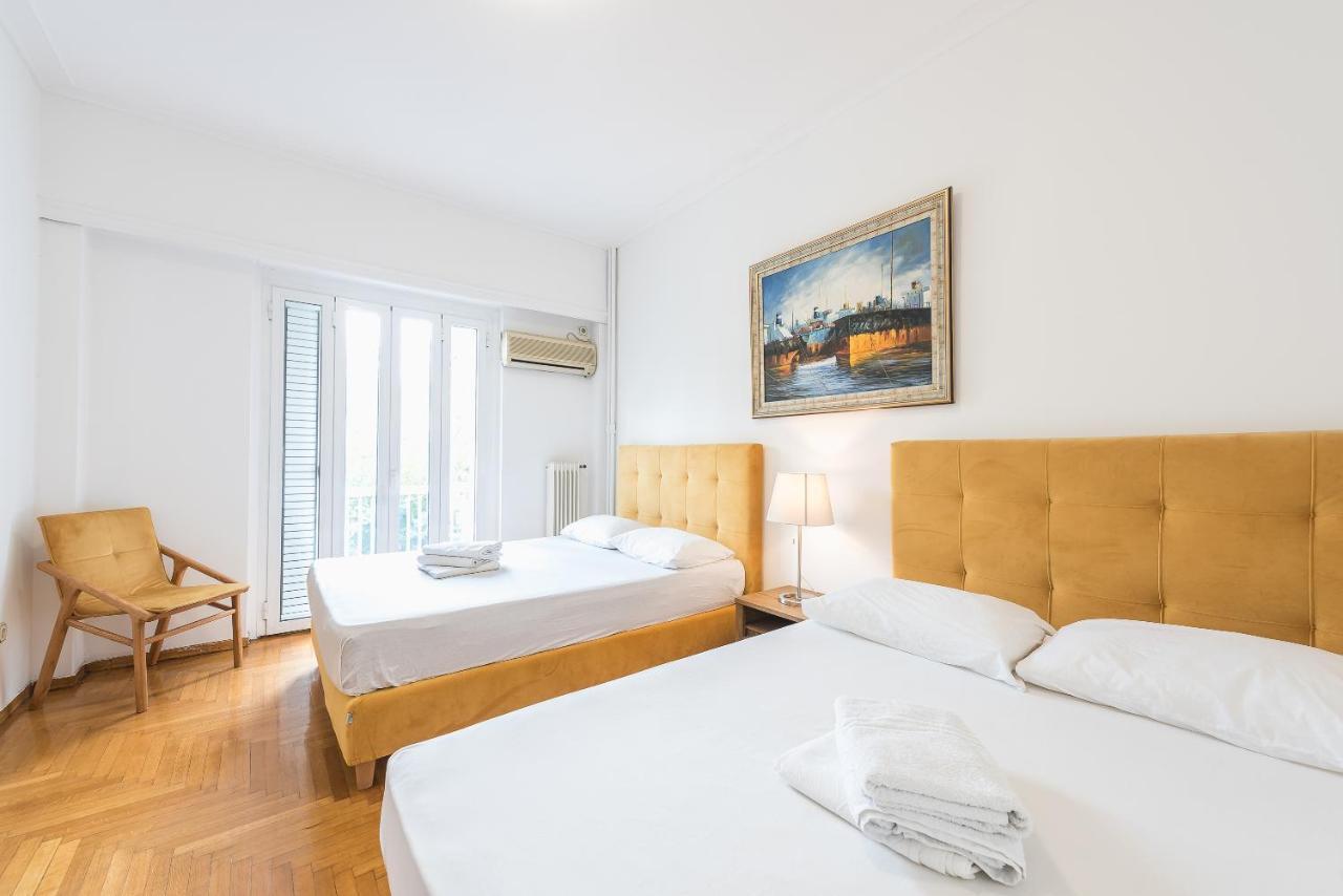 Victoria Plaza Palace Apartments アテネ エクステリア 写真